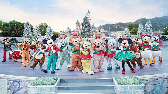 迪士尼 聖誕節 A Disney Christmas